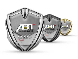 Audi Emblema Metallico Badge Disegno Sportivo Elegante